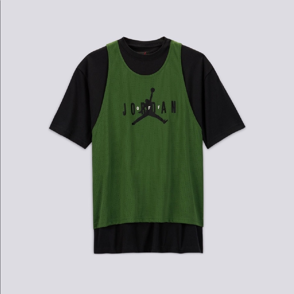 Off White x Jordan Short Sleeve Top